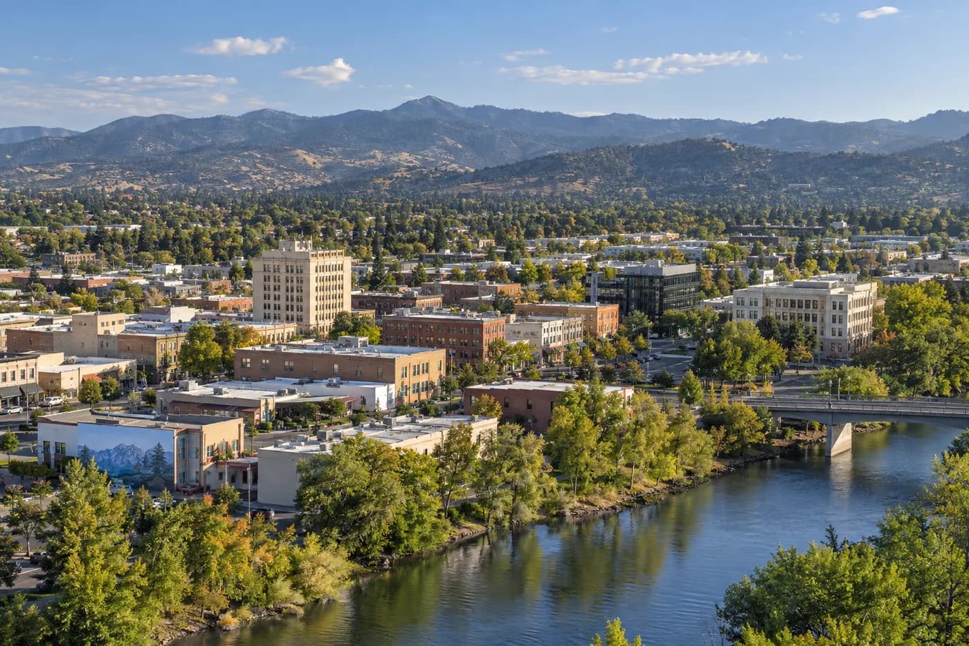 Medford, Oregon cityscape