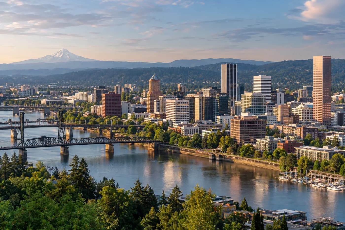 Portland, Oregon cityscape