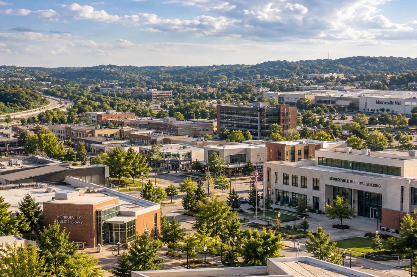 Monroeville, Pennsylvania cityscape