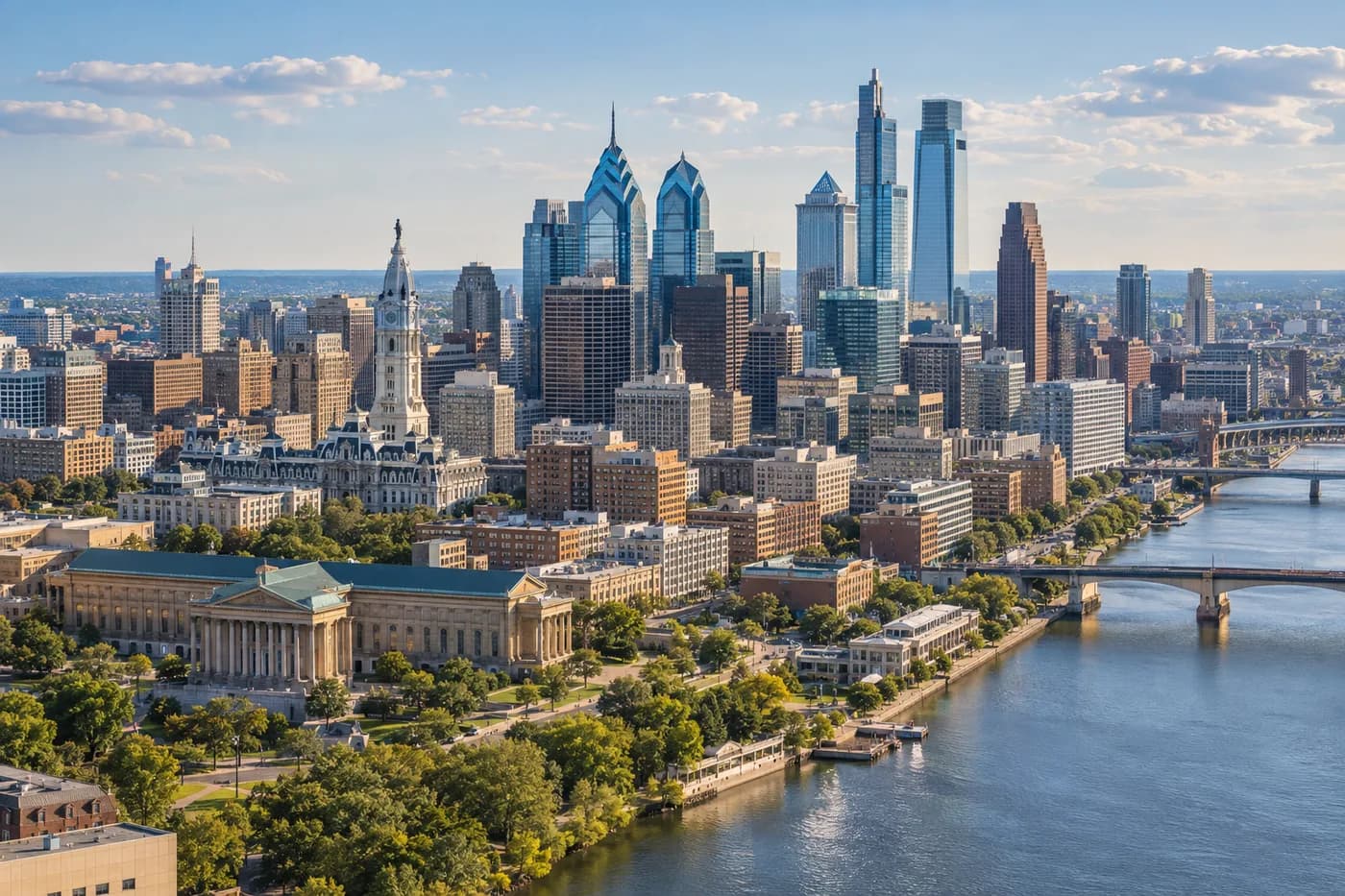 Philadelphia, Pennsylvania cityscape