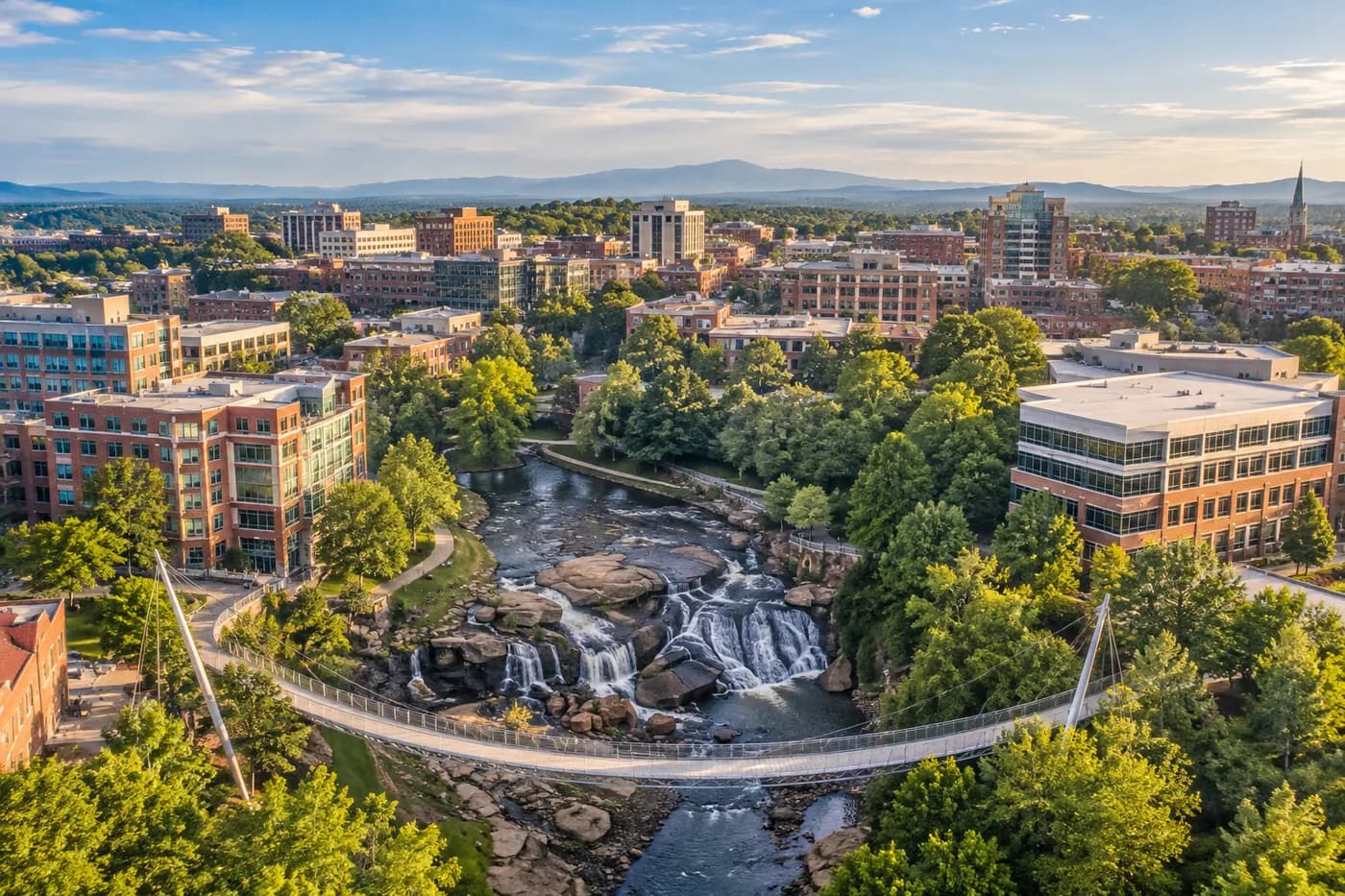 Greenville, South Carolina cityscape