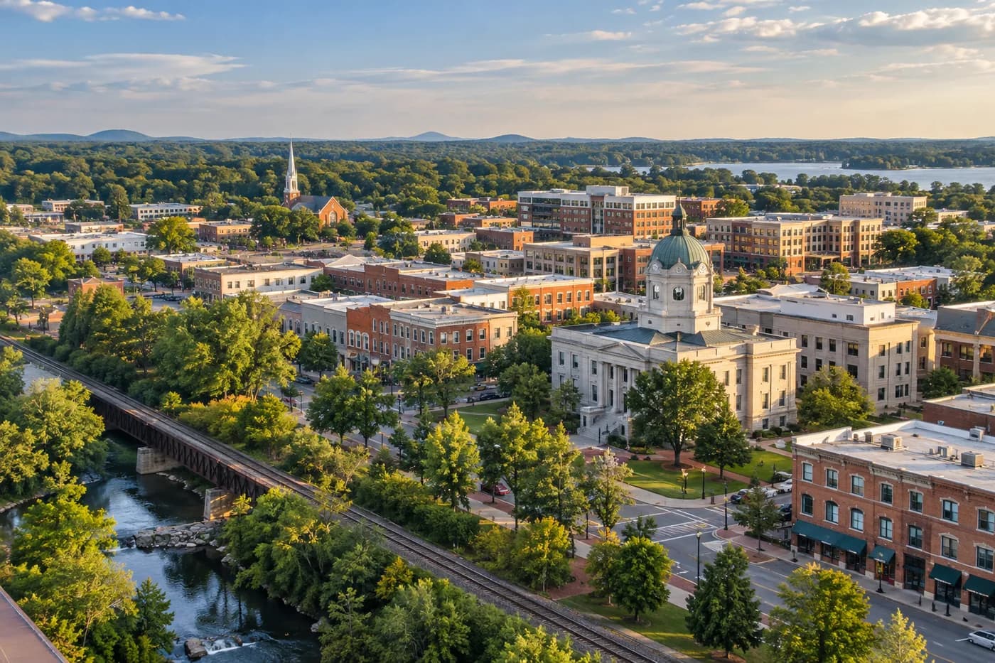 Greenwood, South Carolina cityscape