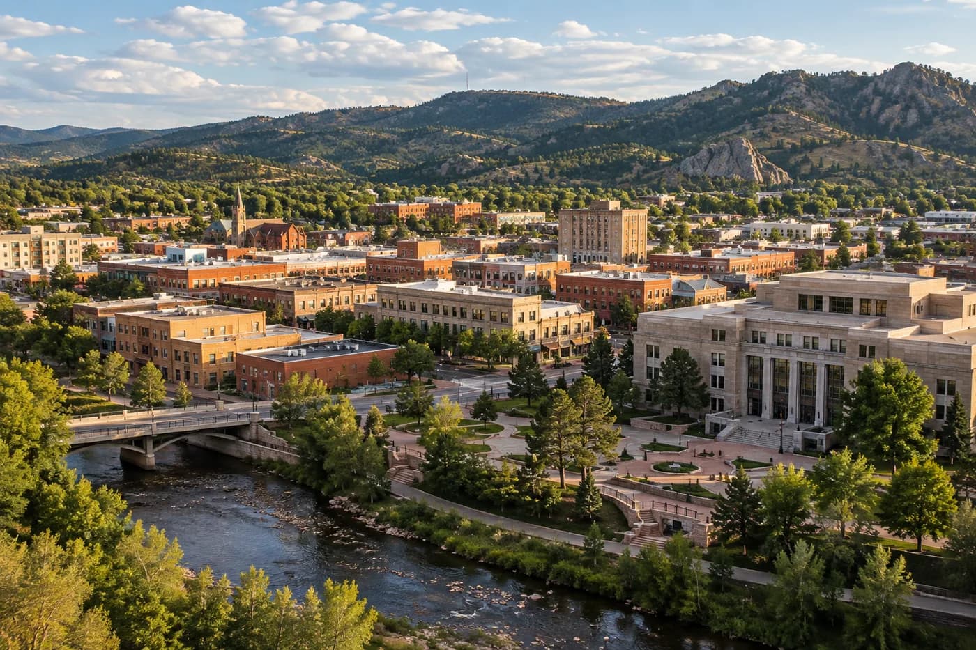 Rapid City, South Dakota cityscape