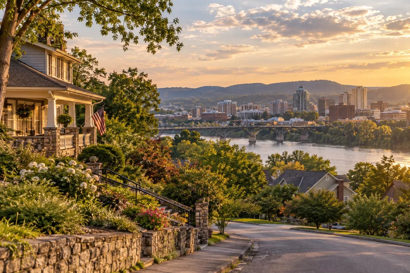 Knoxville, Tennessee cityscape