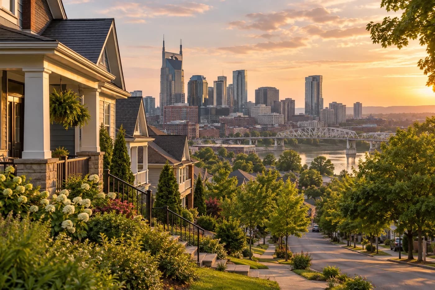 Nashville, Tennessee cityscape