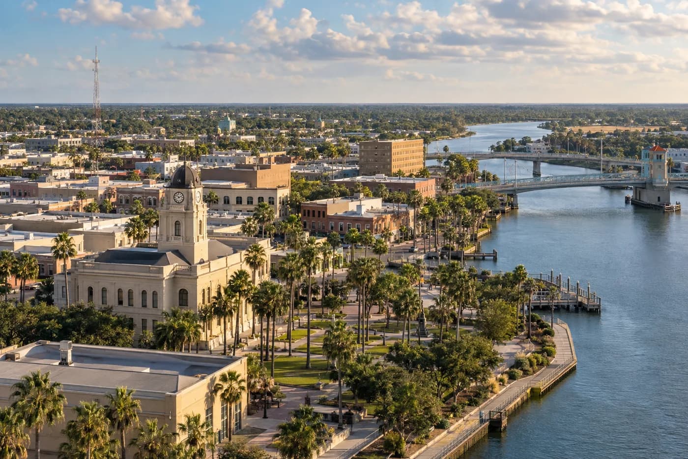 Brownsville, Texas cityscape