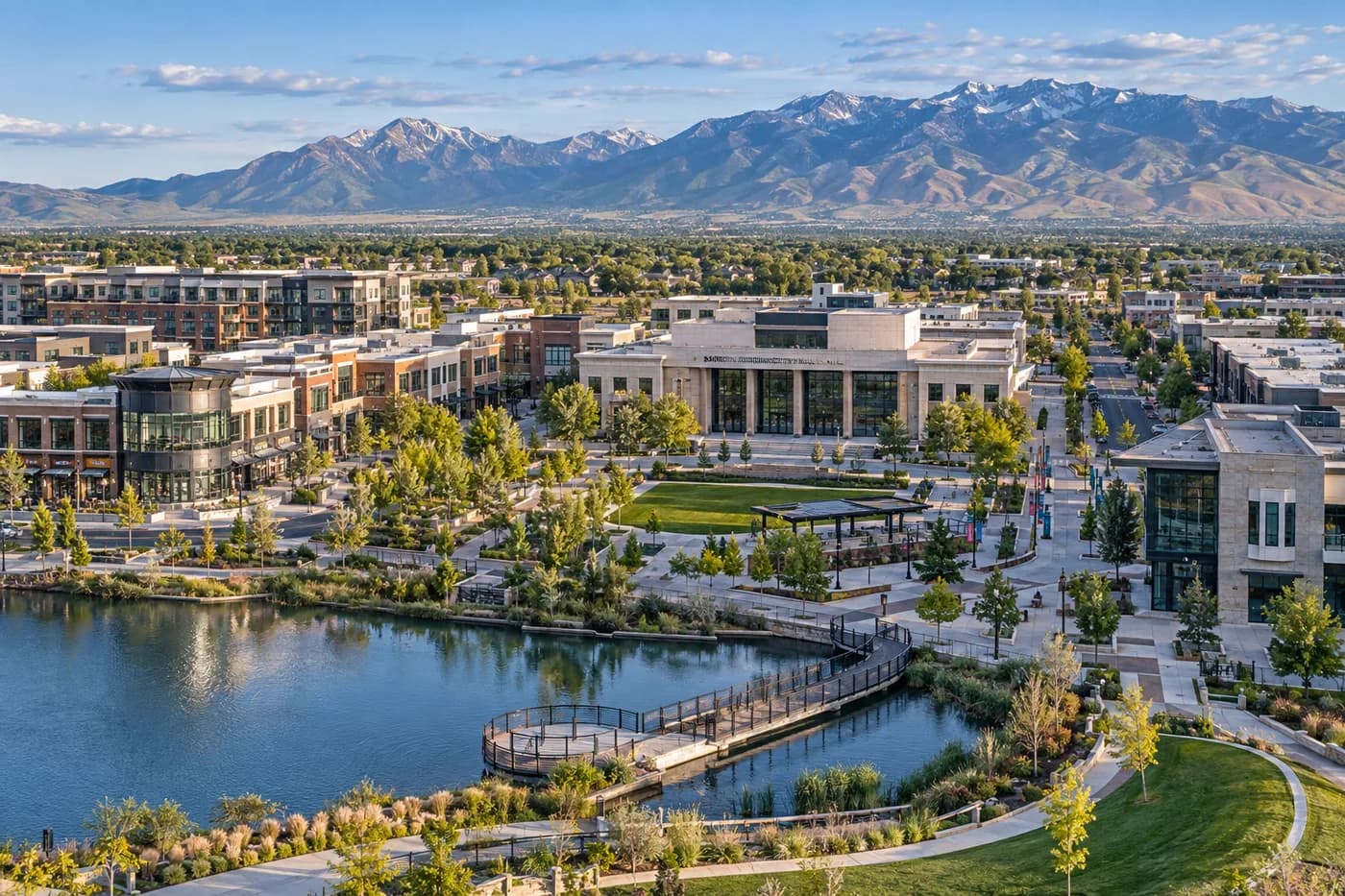 South Jordan, Utah cityscape