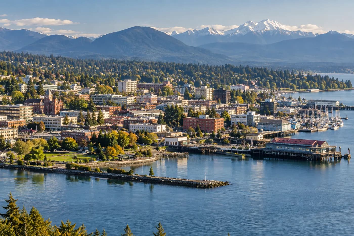 Bellingham, Washington cityscape