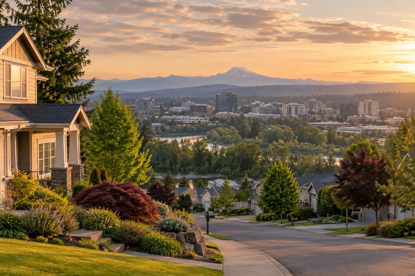 Kent, Washington cityscape