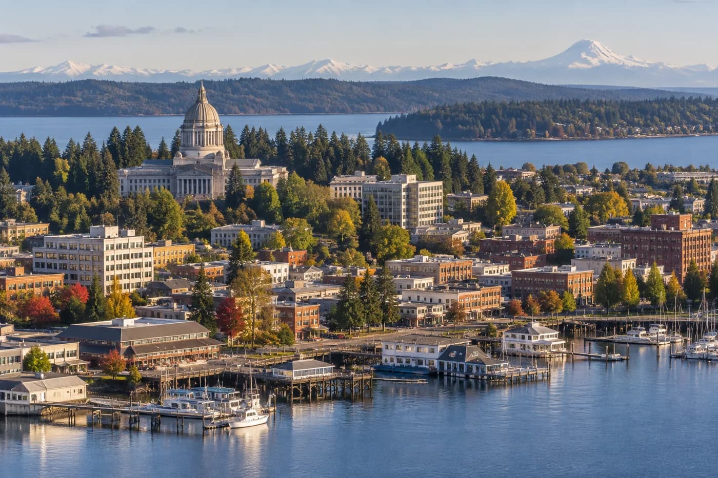 Olympia, Washington cityscape